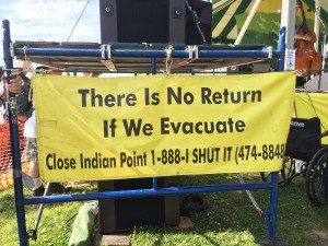 There is no turning back if it comes to evacuation