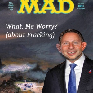 Republican candidate for Governor, Rob Astorino is a huge fan of fracking. 