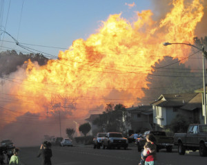 San Bruno gas pipeline explosion