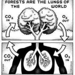 Trees are the lungs of the earth. Without them, we will not survive.