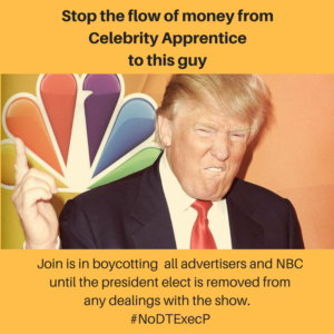 Stop the flow of money from Celebrity Apprentice to this guy