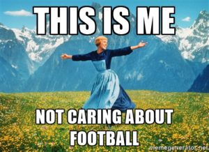 not care football