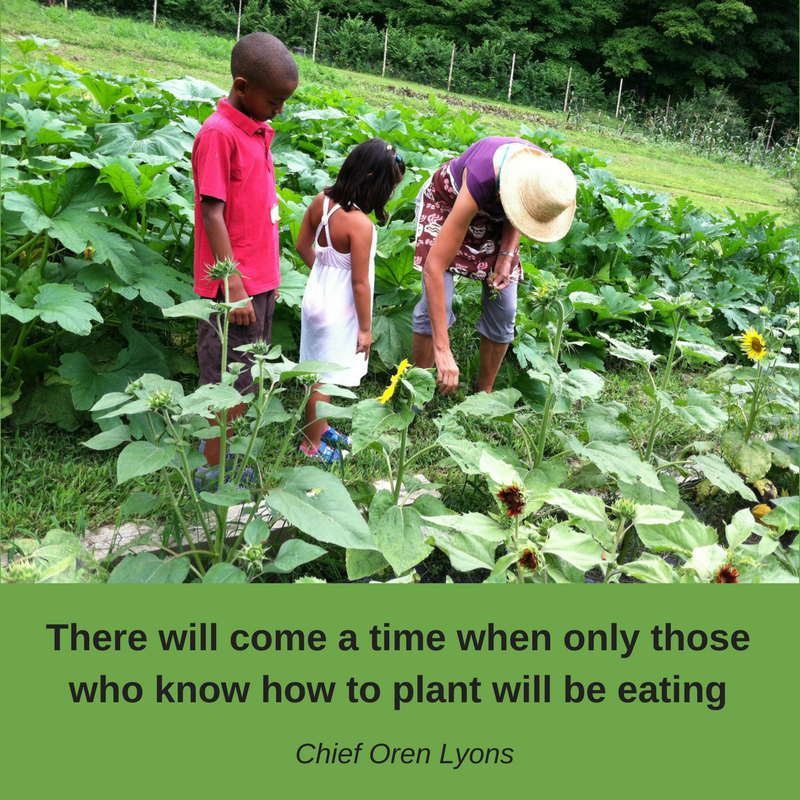 There will come a time when only those who know how to plant will be eating