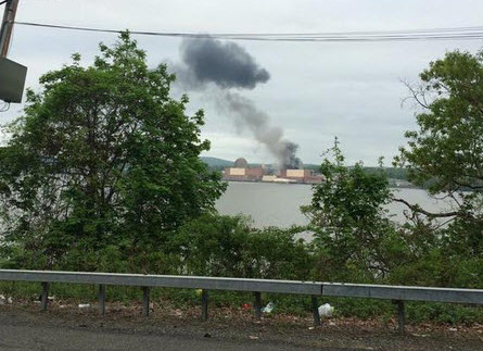 Fire at the Nearby Nuke Plant